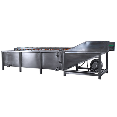 Máquina de lavado de frutas industriales de 500 kg/h