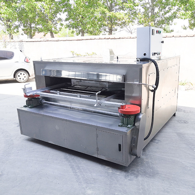 500 kg/partido Máquina de tostado de cacahuetes multifunción para tostador de nueces de calefacción uniforme