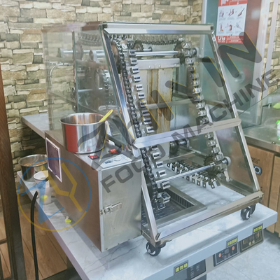 Fácil de operar calefacción eléctrica 92 cuerdas máquina industrial de parrillado 25W