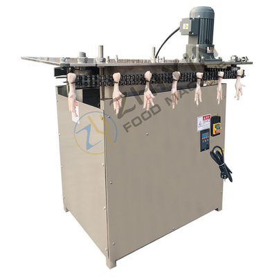 Máquina automática de desinfección de patas de pollo Máquina de procesamiento de patas de pollo de acero inoxidable