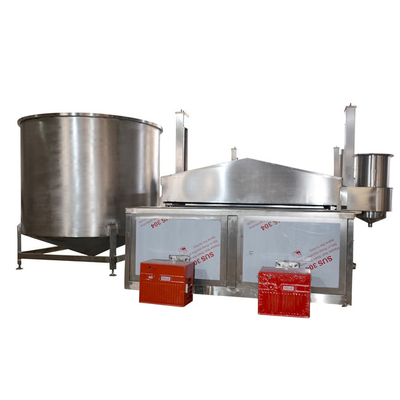Restaurante de gas de patata de chip comercial no adhesivo 220V máquina de freír industrial