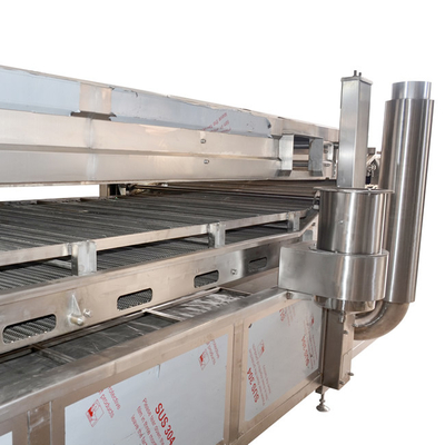 Máquina para freír papas fritas de acero inoxidable