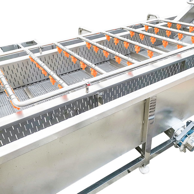 Máquina de lavado de frutas industriales de 500 kg/h