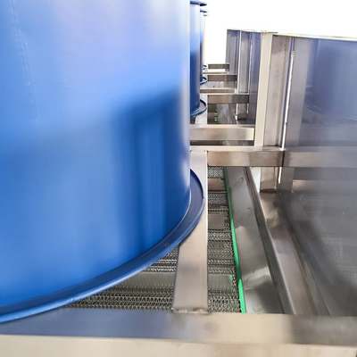 Máquina de secado de frutas y hortalizas de 800 kg/h 600 KG 10,1 kW