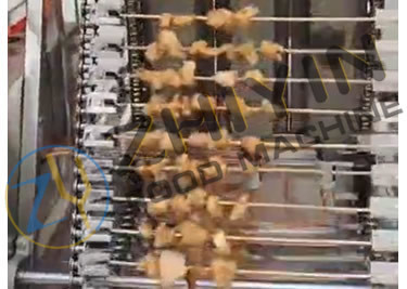 La máquina de la parrilla del restaurante de la BBQ del hotel de 104 cuerdas personalizada calefacción de GLP