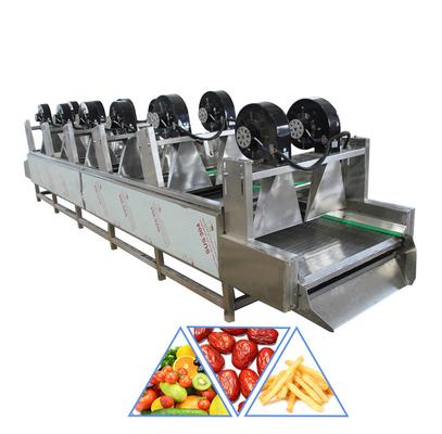 Máquina automática de secado de papas fritas y frutas y verduras