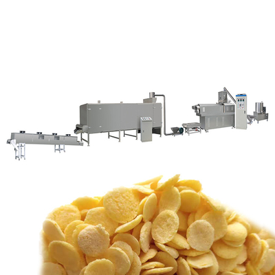 Máquina de secado por aire totalmente automática de copos de maíz de cereales 205KW 500kg/h