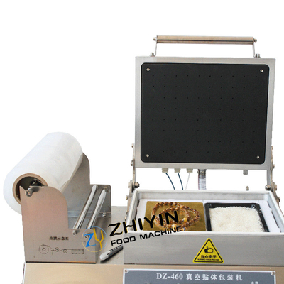 SS304 Máquina de embalaje de alimentos para carne de pollo seca Ancho de película 360 mm