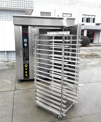 Máquina para hornear comida con calefacción por gas personalizada de 40 bandejas de pato 120 kg/h