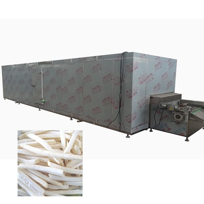 Máquina de congelación de alimentos de mariscos y mariscos antiadherentes IQF 1600KG/H SUS304