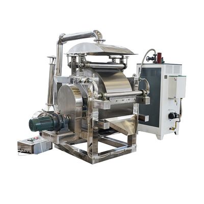 Máquina de secado por raspador de emulsión SUS304 Máquina de secado por cristalización química líquida Máquina de secado por raspador de tambor con calentamiento por vapor