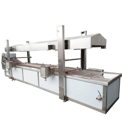 Cinturón transportador de GNL no adhesivo Máquina de freír industrial de yuca 110v