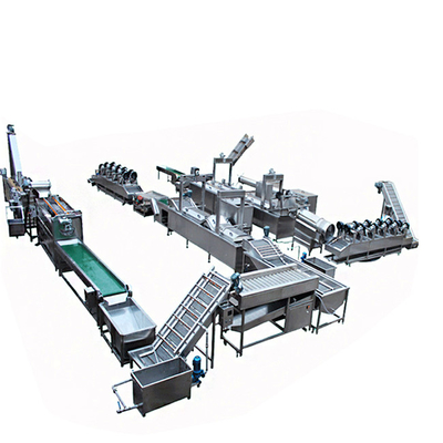 Máquina de papas fritas congeladas de 7 mm a 20 mm