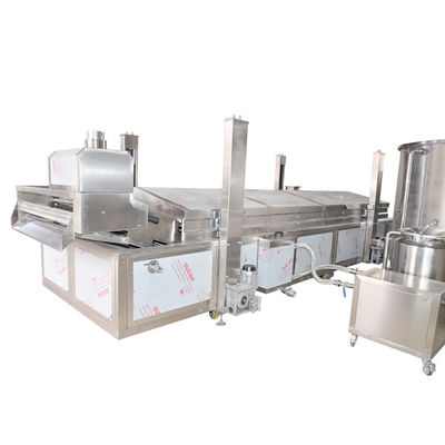 Máquina de freír industrial automática de 500 kg/h