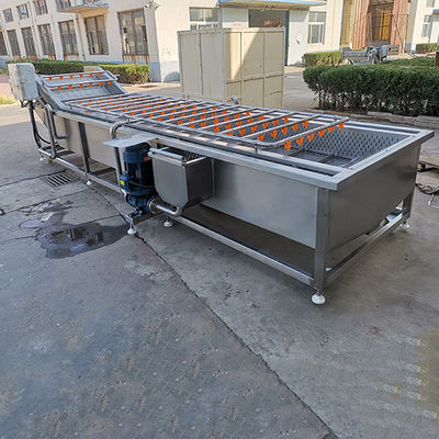 Lavadora automática de burbujas de vegetales con chilli de zanahoria 1200 kg/h