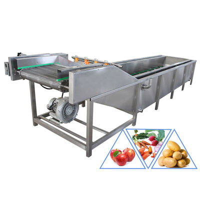 Lavadora automática de burbujas de vegetales con chilli de zanahoria 1200 kg/h