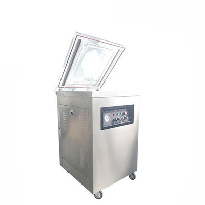 Máquina de embalaje de vacío de arroz de pescado de cámara automática 600 mm Máquina de embalaje de alimentos